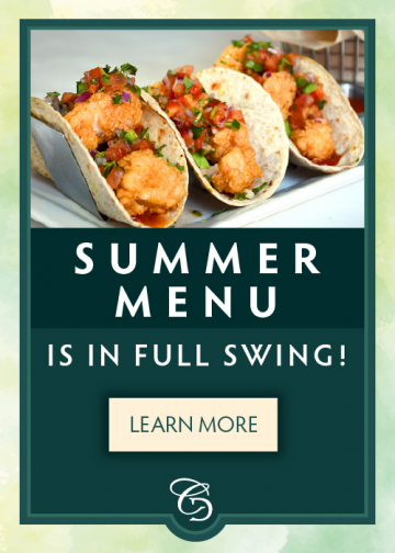 Summer Menu at Copper Door